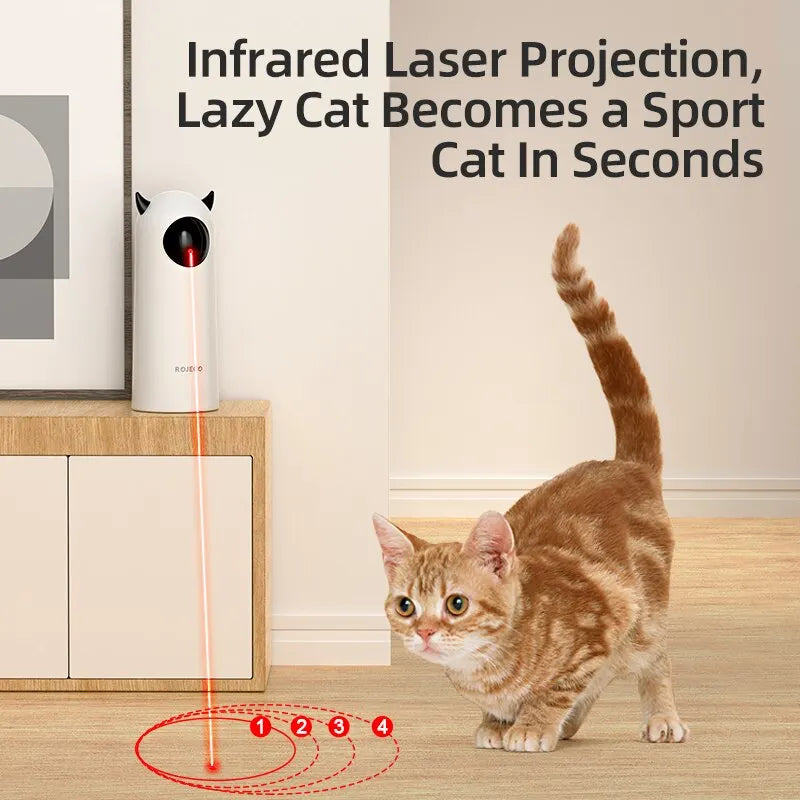 ROJECO – Automatic Laser Toy for Cats